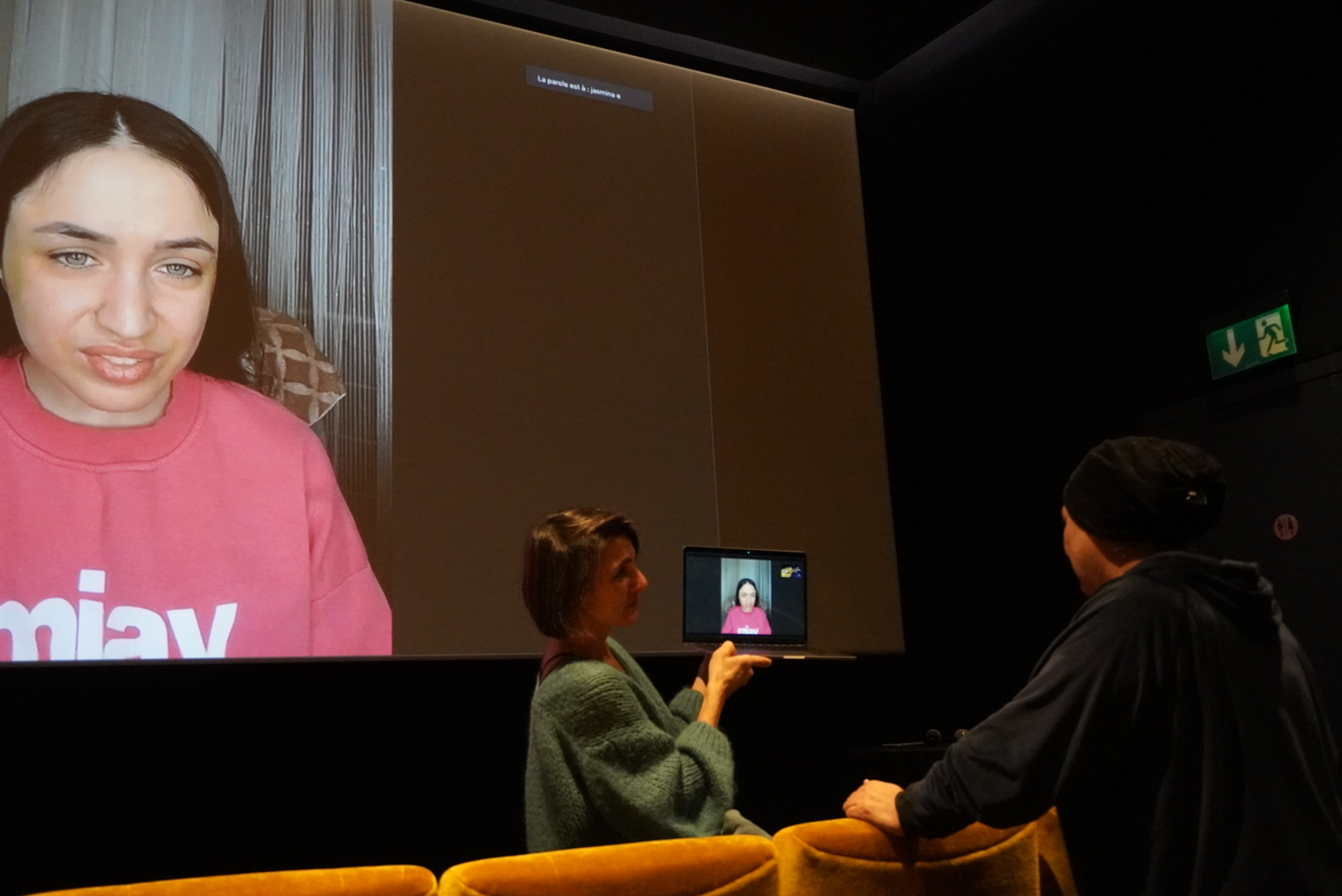 Interview with the leading actress: screening of "My Name is Happy" in Geneva.